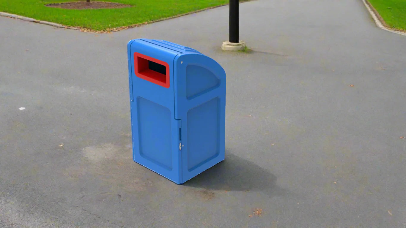 Discover the Ultimate Solution for Secure Waste Management: The Tamper Resistant 240L Wheelie Refuse Bin Housing by Pioneer Plastics