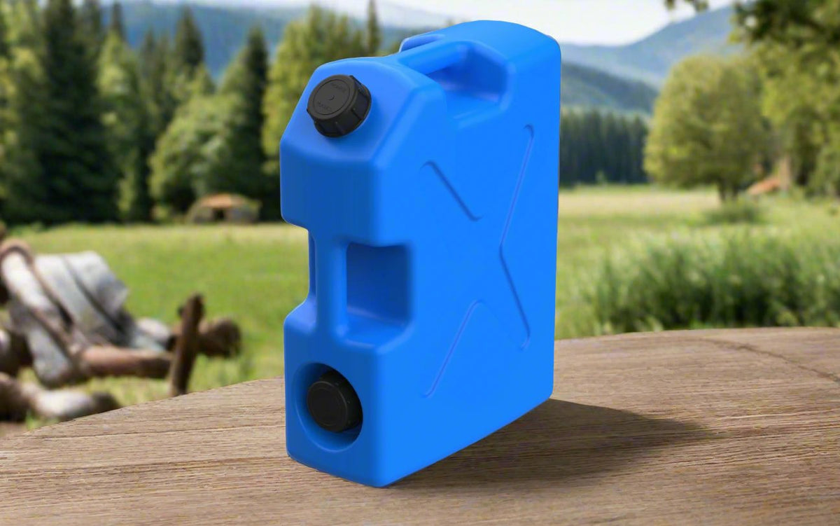 20l Jerry Can With Pouring Spout — Pioneer Plastics