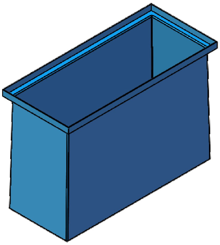 Stacking Taper Bin Rectangular Flange (ST) — Pioneer Plastics